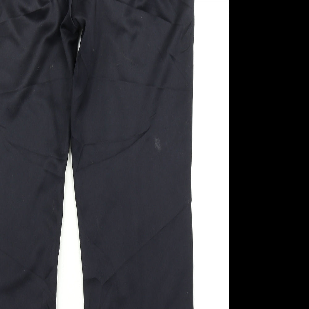 Womens UK Size 14 Wardrobe Regular Fit Blue Trousers
