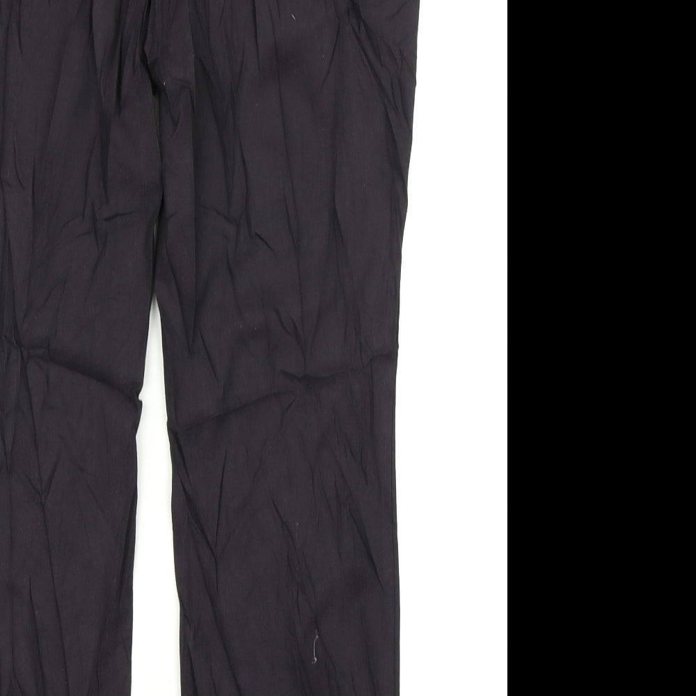 Womens UK Size 36 in Per Una Regular Fit Dress Pants Purple Trousers