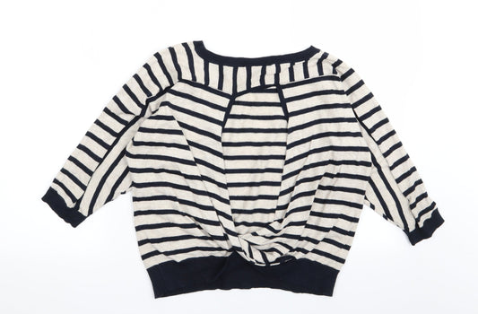 Womens UK Size 10 Warehouse Multicoloured Pullover Jumper