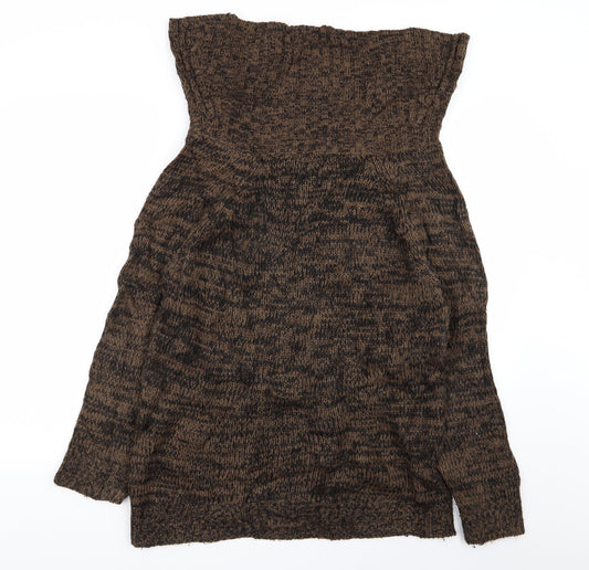 original knitwear Womens Brown Pullover Jumper Size M