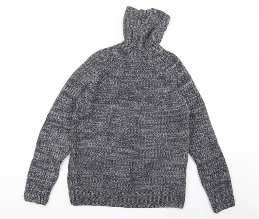H&M Womens Blue Pullover Jumper Size S