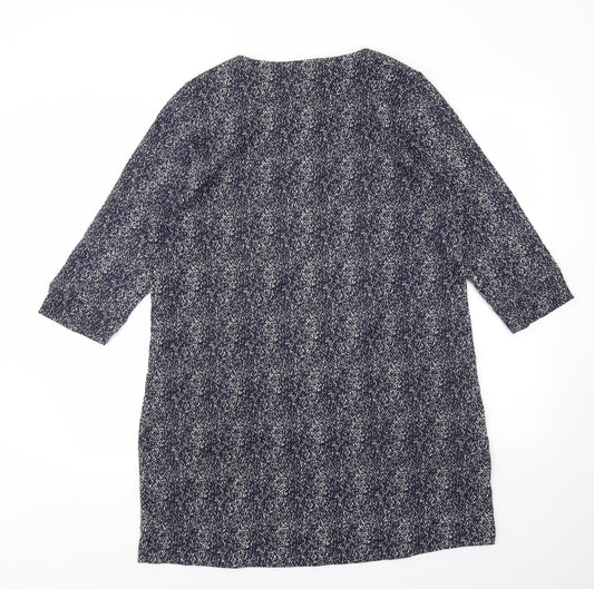 Nutmeg Womens Blue Jumper Dress Size 14