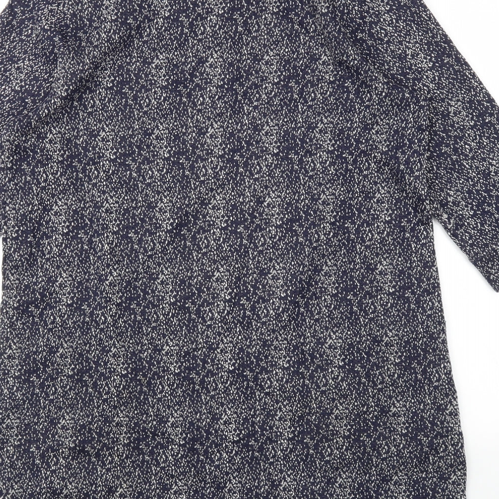 Nutmeg Womens Blue Jumper Dress Size 14