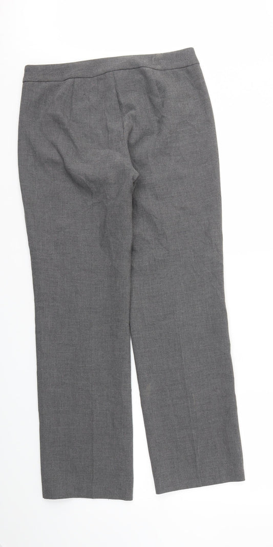 Gerry Weber Womens Grey Trousers Size 32 in L30 in