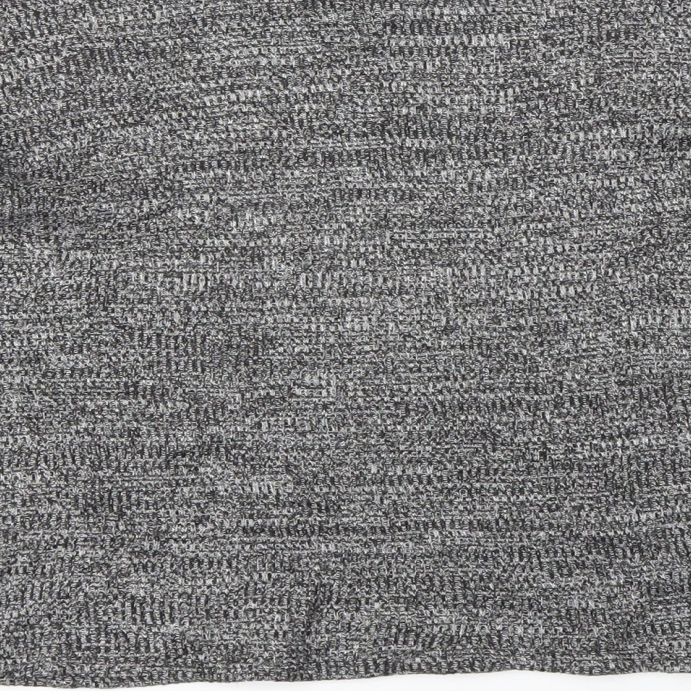 Womens UK Size S H&M Grey Basic T-Shirt