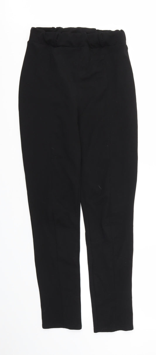 Womens UK Size 10 I SAW IT FIRST Regular Fit Black Trousers
