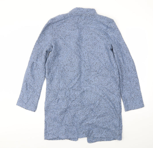 TU Womens Blue   Overcoat Coat Size S