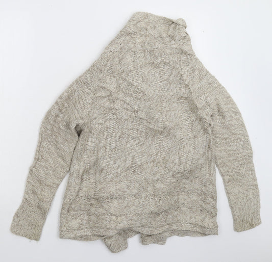 George Womens Grey Knit Cardigan Jumper Size 10