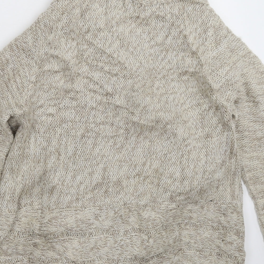 George Womens Grey Knit Cardigan Jumper Size 10