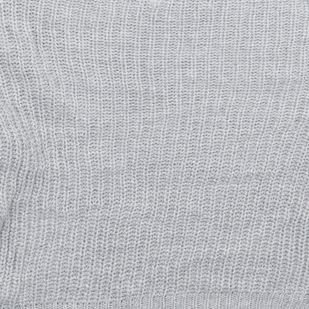 Womens UK Size M Misspap Grey Pullover Jumper
