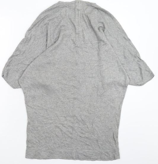 Autograph Womens Grey Knit Jumper Dress Size 12
