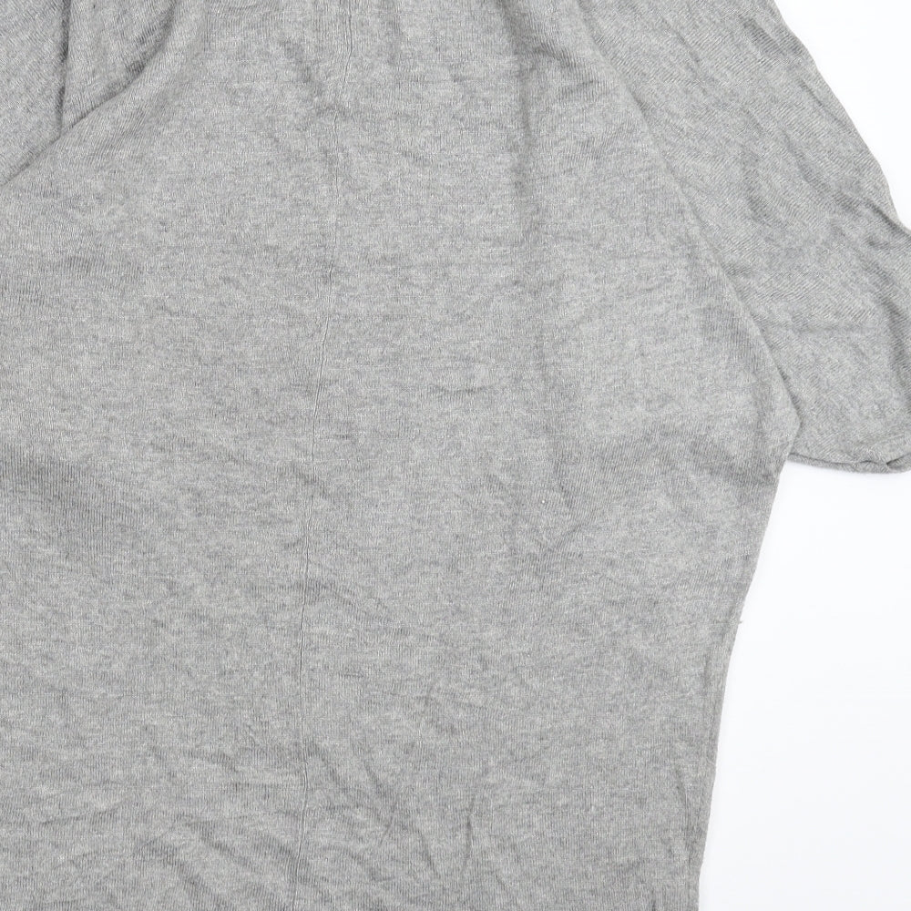 Autograph Womens Grey Knit Jumper Dress Size 12