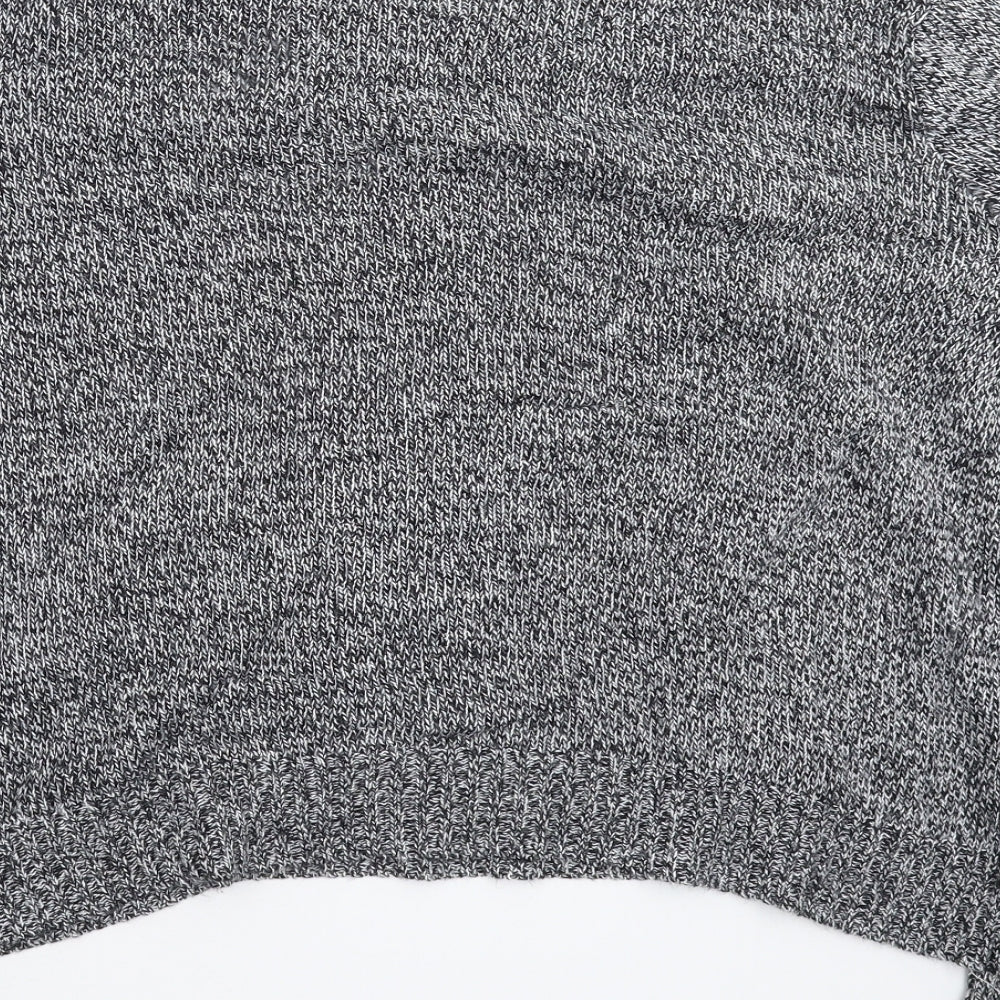 Womens UK Size L Divided Grey Pullover Jumper