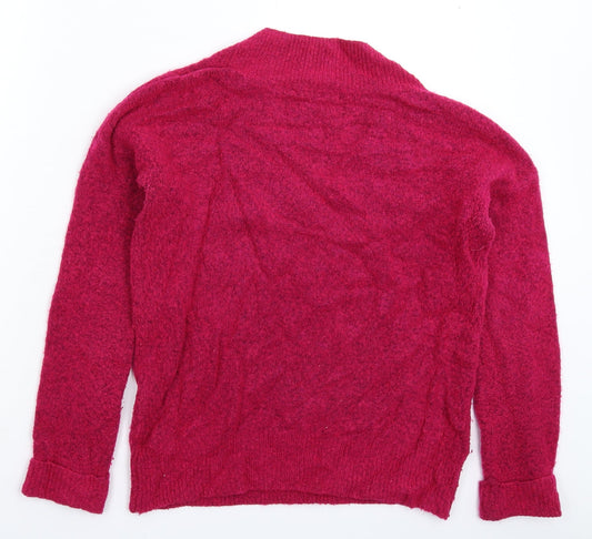 Womens UK Size S NEXT Pink Pullover Jumper