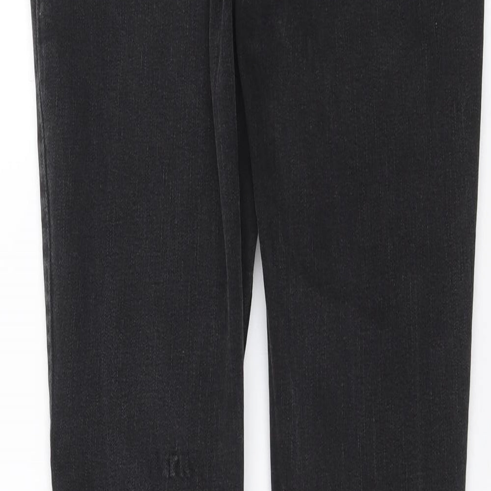 Nutmeg Womens Grey  Denim Skinny Jeans Size 12 L28 in