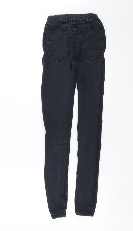 New Look Womens Blue Denim Skinny Jeans Size 6 L27 in