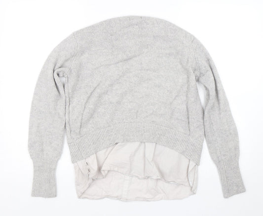 Womens UK Size M Matalan Grey Pullover Jumper