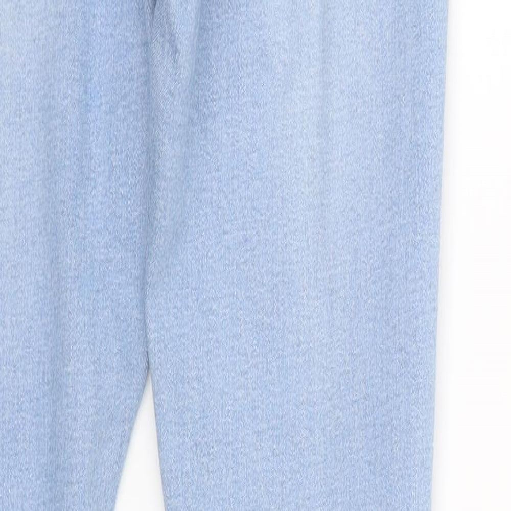 DS fashin Womens Blue Denim Skinny Jeans Size 14 L27.5 in
