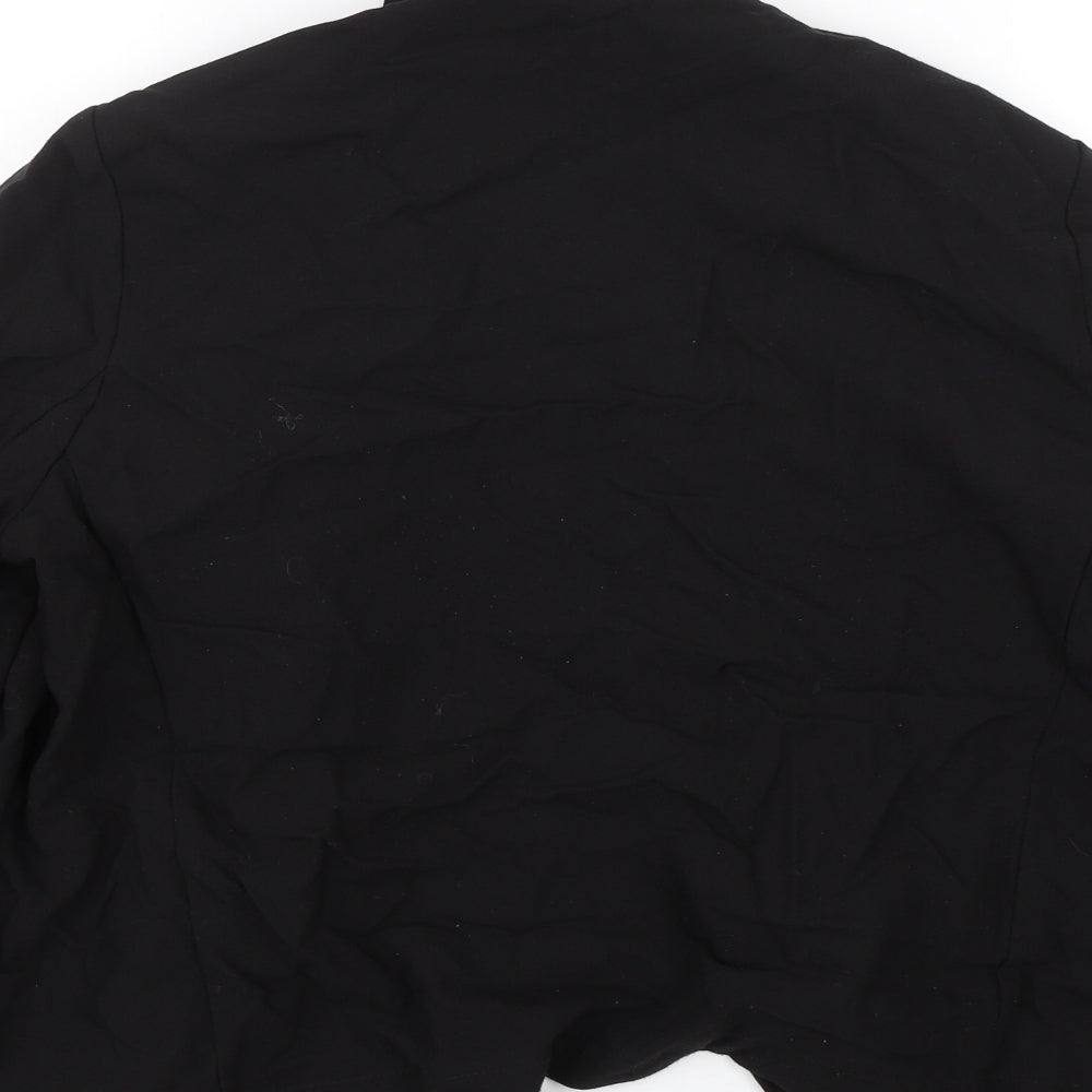 F&F Womens Black   Jacket Suit Size 14