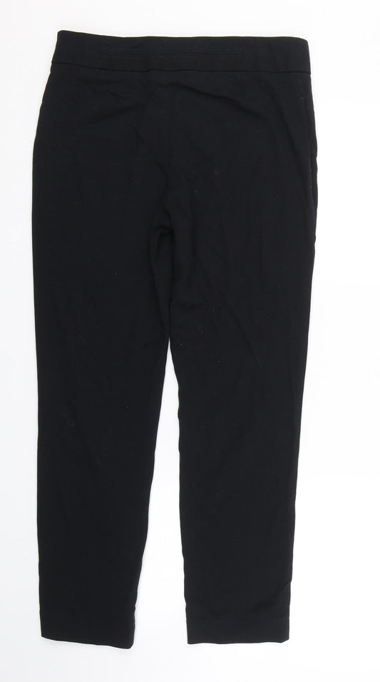 Womens UK Size 10 M&S Regular Fit Blue Trousers