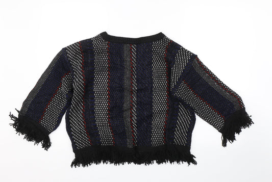 Womens UK Size M M&S Multicoloured Pullover Jumper