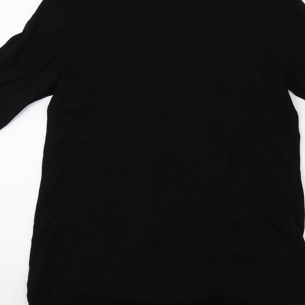 Womens UK Size S Wallis Black Cardigan Jumper