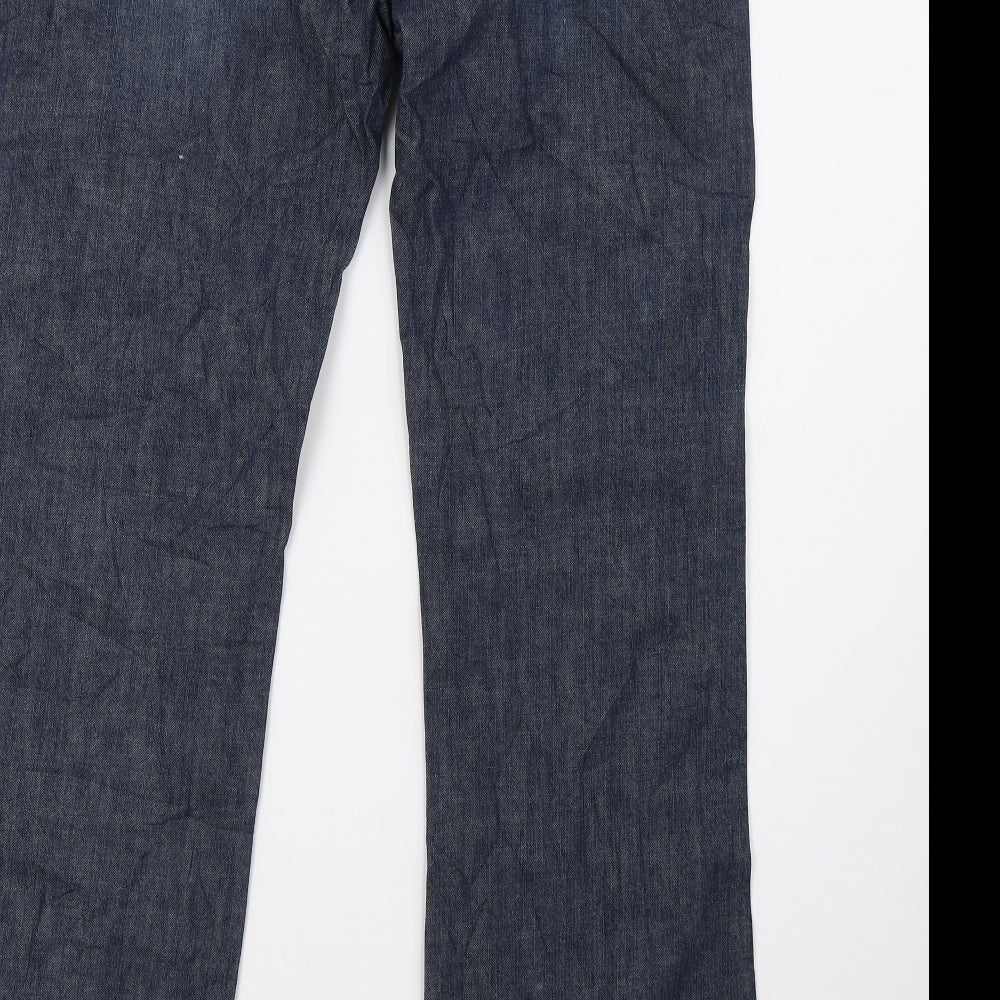 mac Womens Blue Denim Boyfriend Jeans Size 36 L32 in