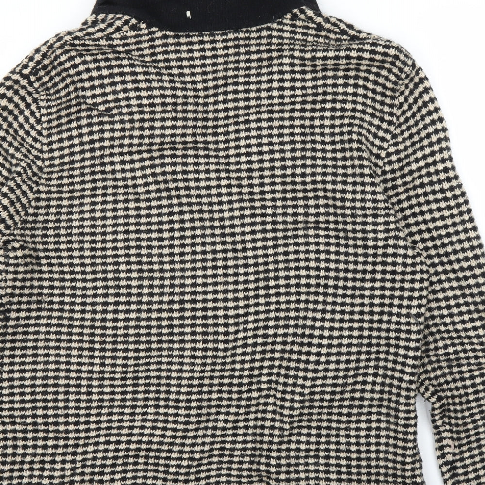 Gerry Weber Womens Beige Houndstooth Jacket Blazer Size 18