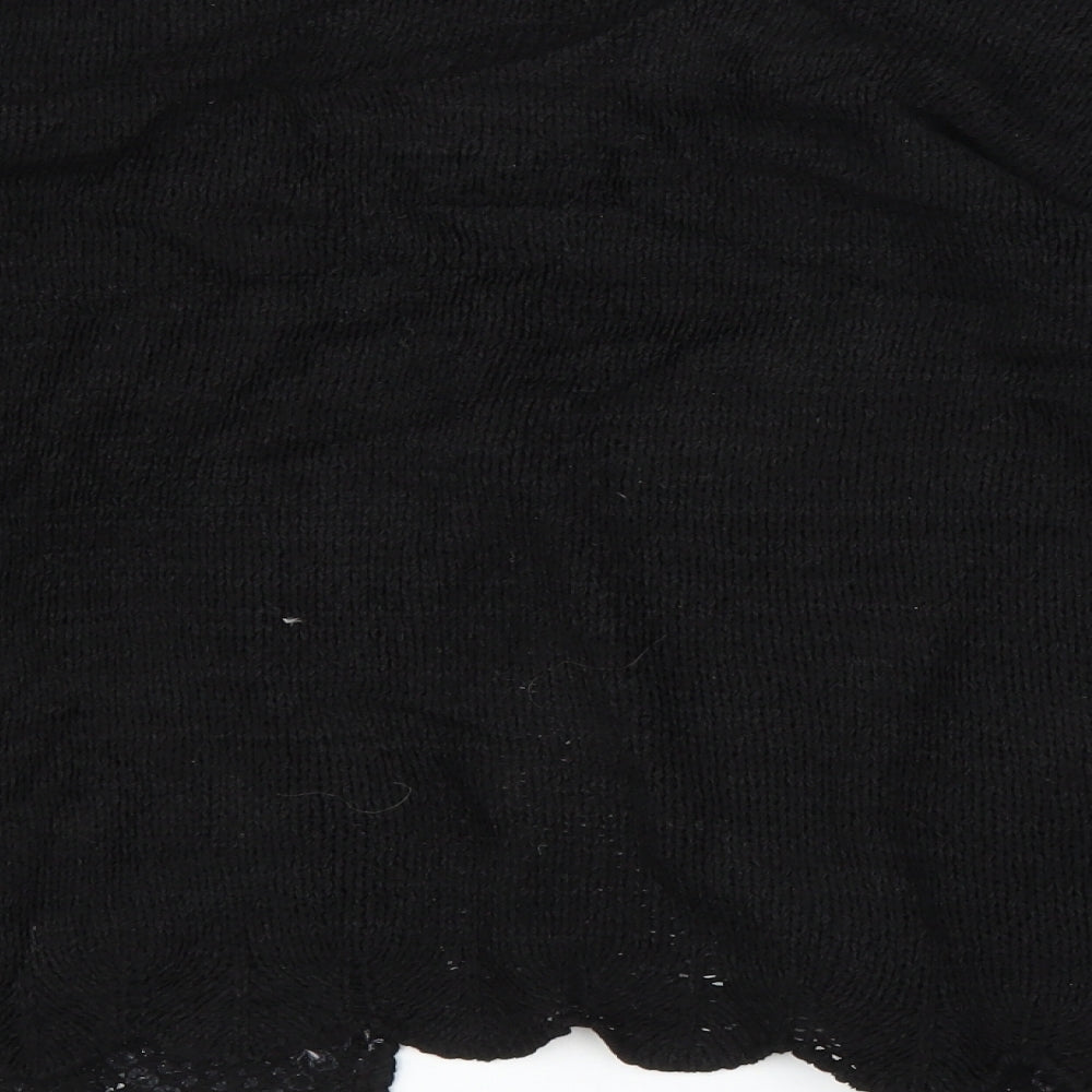 Womens UK Size M First Avenue Black Cardigan Jumper