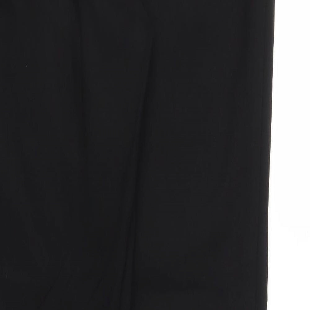 New Look Womens Black Carrot Trousers Size 10 L27 in