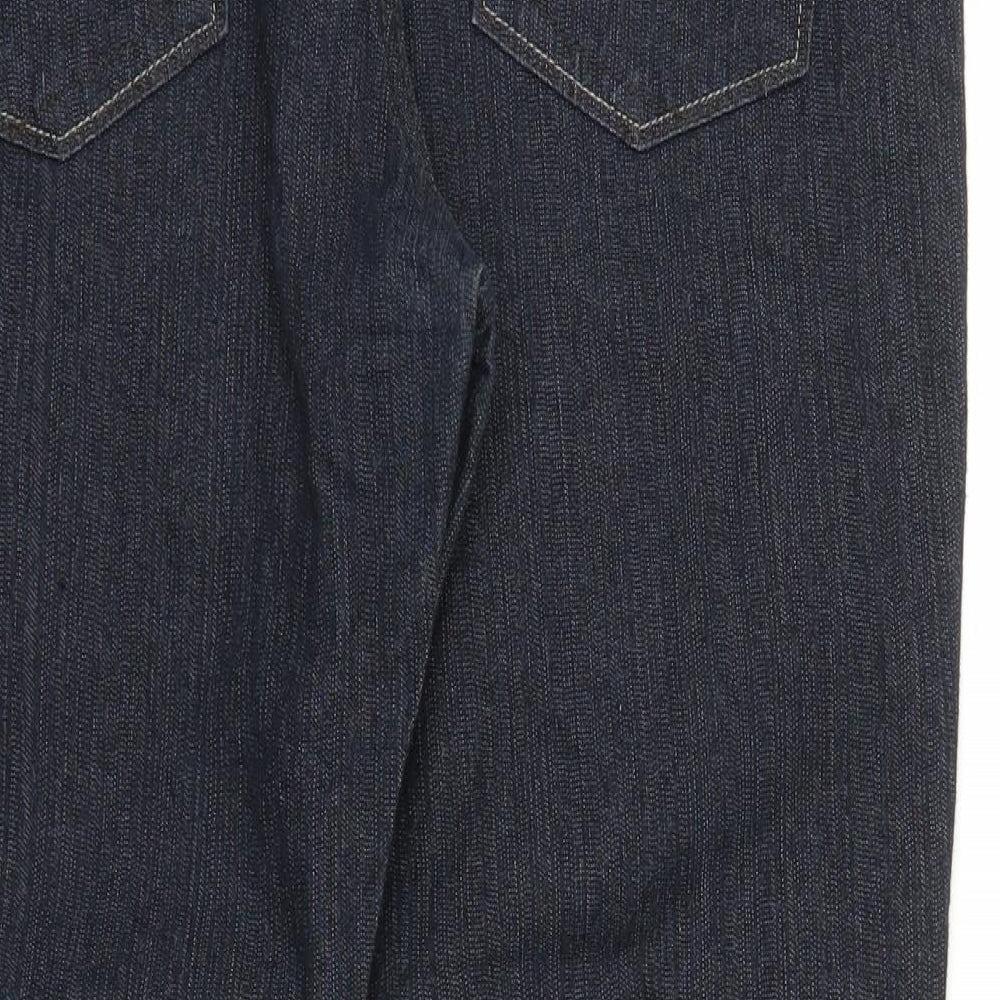 Womens UK Size 34 in Preworn Regular Fit Straight Blue Jeans