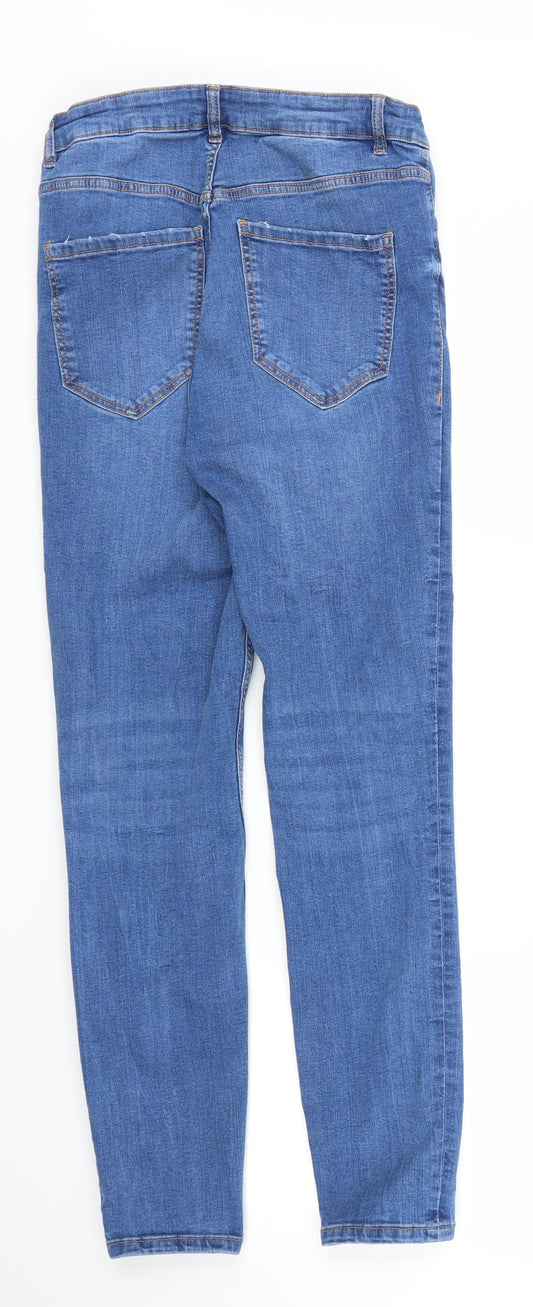 Zara Womens Blue Denim Skinny Jeans Size 24 in L26 in