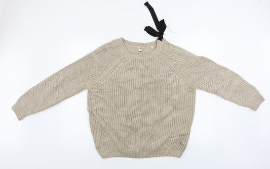 Capsule Womens Brown Pullover Jumper Size 16