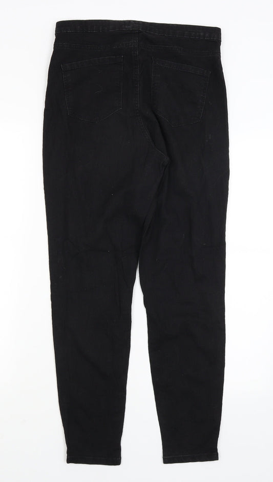 Denim Co Womens Black Jegging Jeans Size 14 L27.5 in