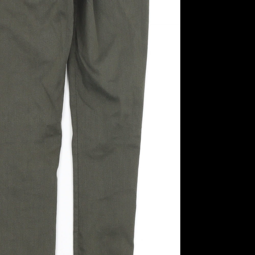 M&S Womens Green Jegging Jeans Size 10 L20 in