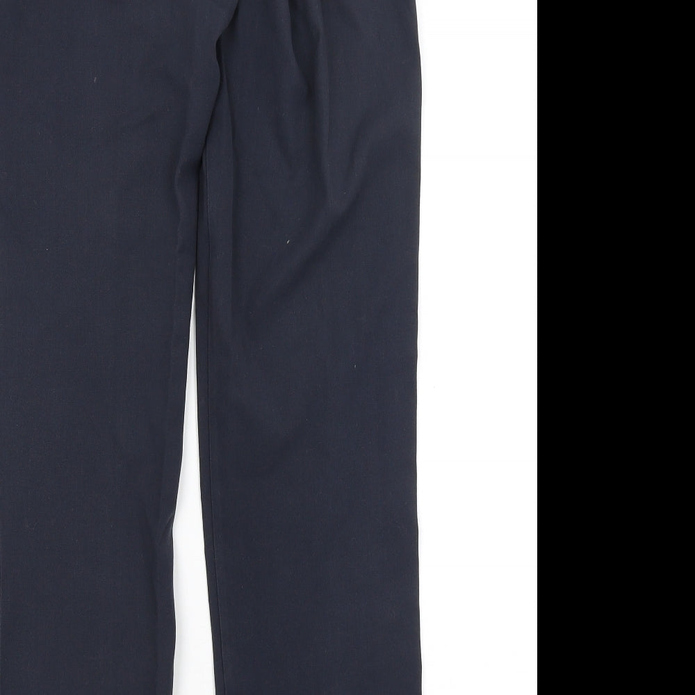 Womens UK Size 24 in Trutex Regular Fit Blue Trousers