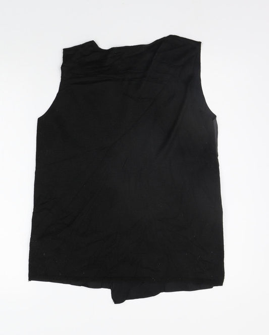 Zara Womens Black Basic Tank Size M