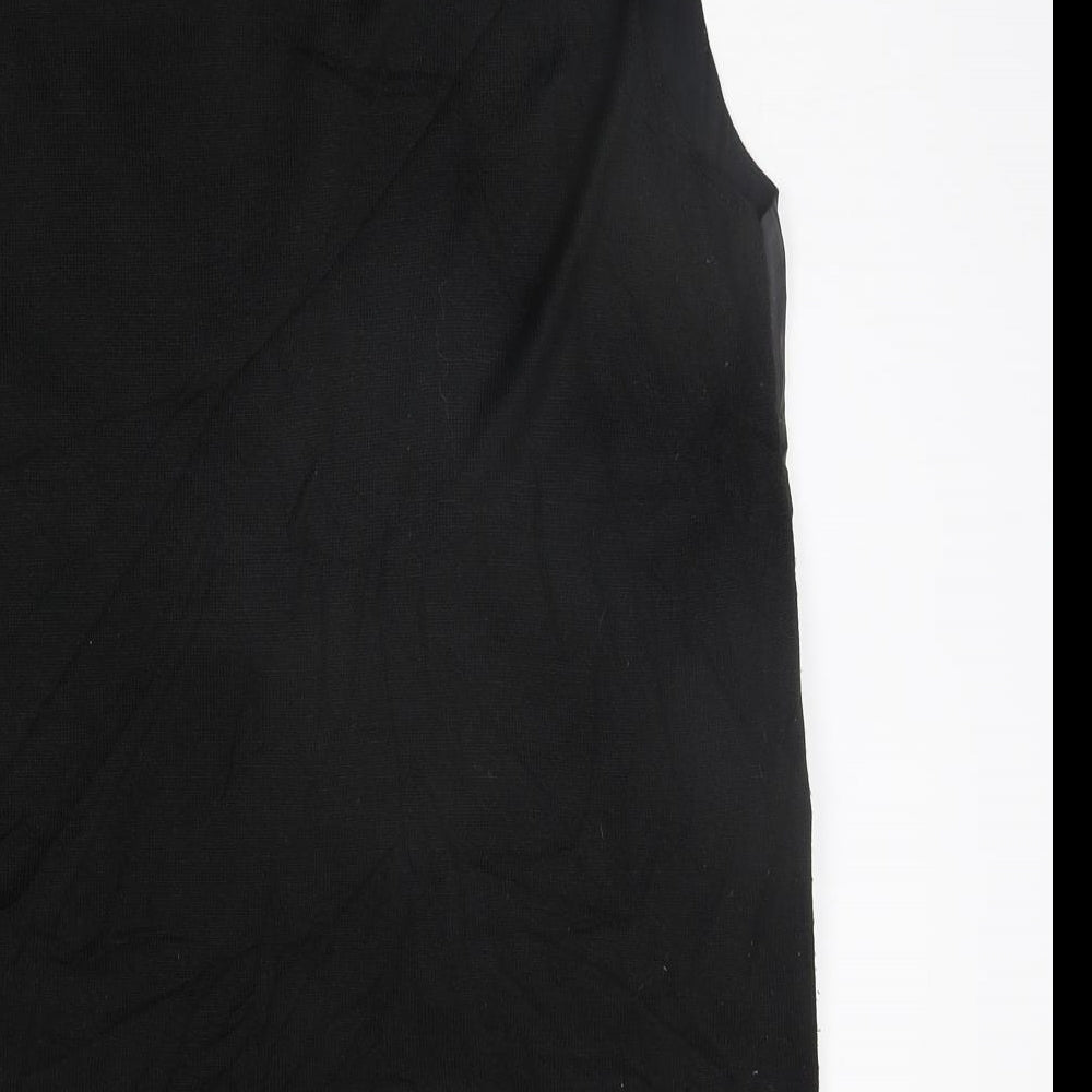 Zara Womens Black Basic Tank Size M
