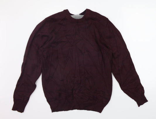 Womens UK Size S Maine Purple Pullover Jumper