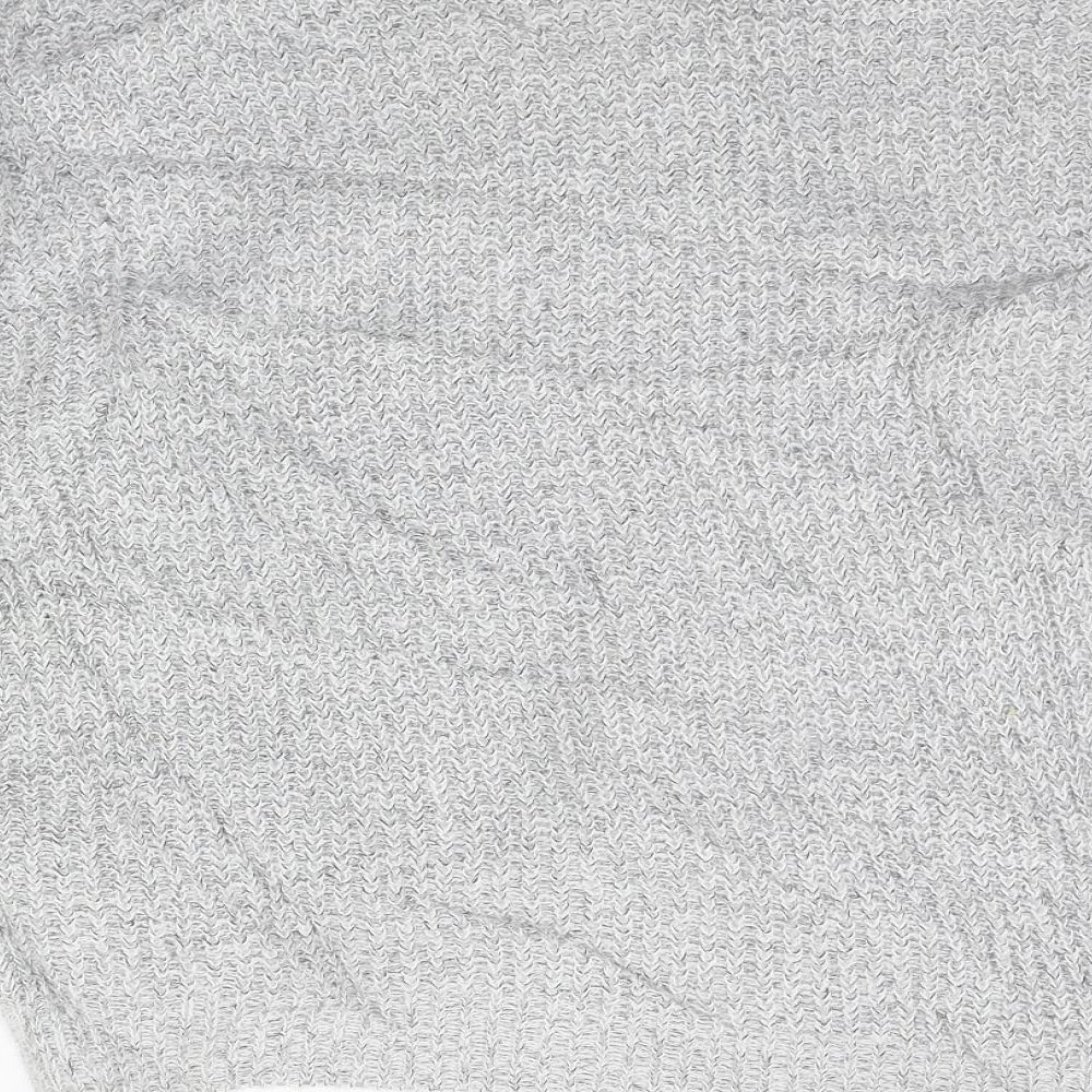 Womens UK Size M Jaqueline de Yong Grey Pullover Jumper