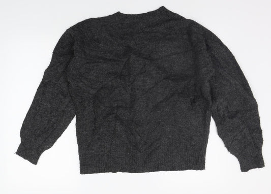 Womens UK Size S H&M Grey Pullover Jumper