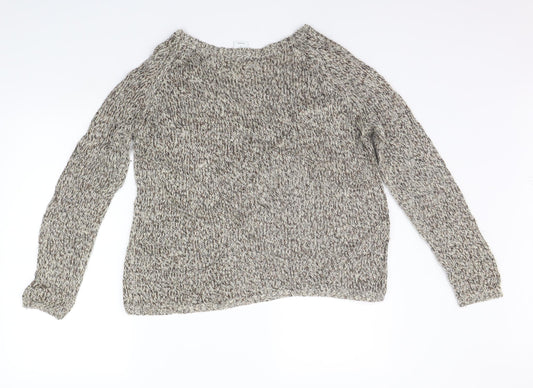 Womens UK Size S Vera Moda Beige Pullover Jumper