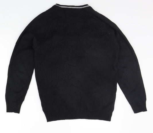 coolflow Womens Black Pullover Jumper Size 8