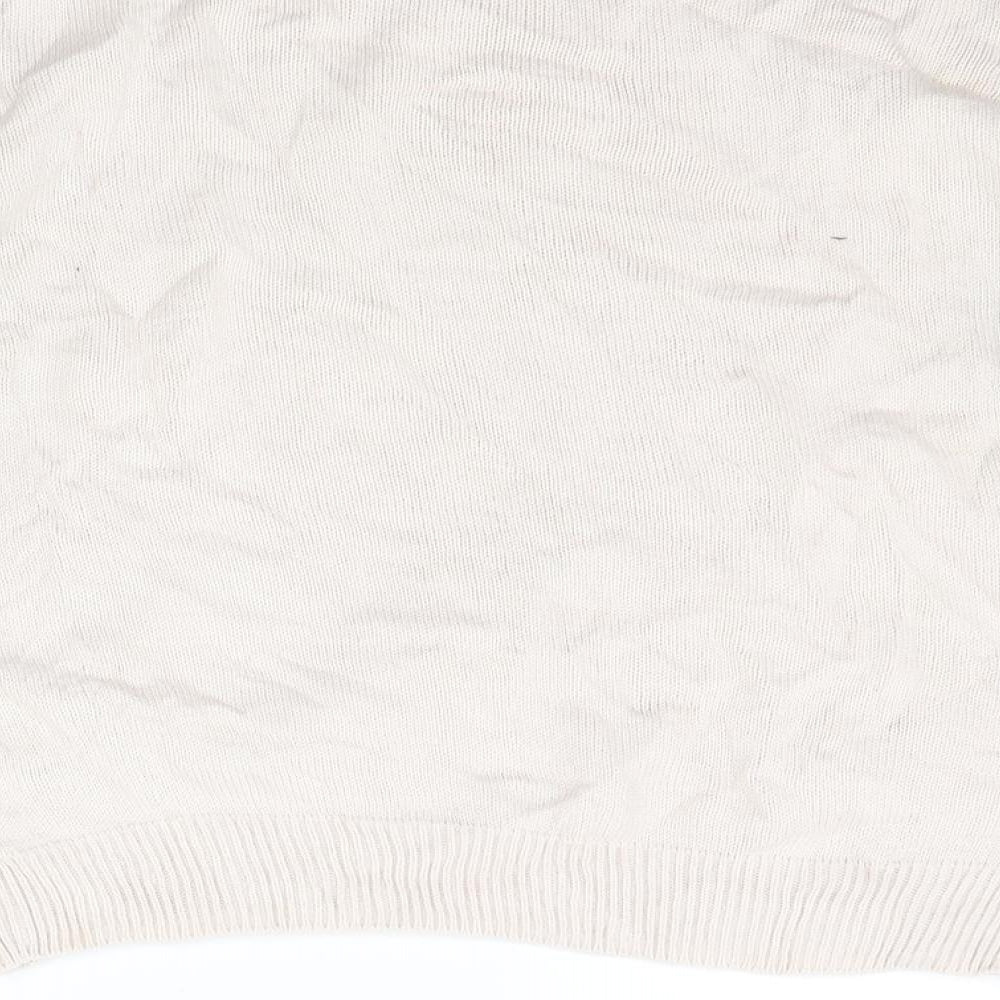 Womens UK Size M H&M Beige Pullover Jumper