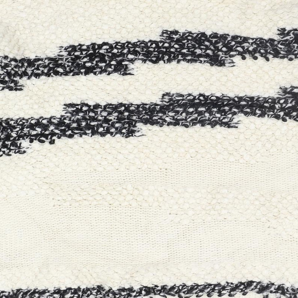 TU Womens Beige Striped Pullover Jumper Size 10