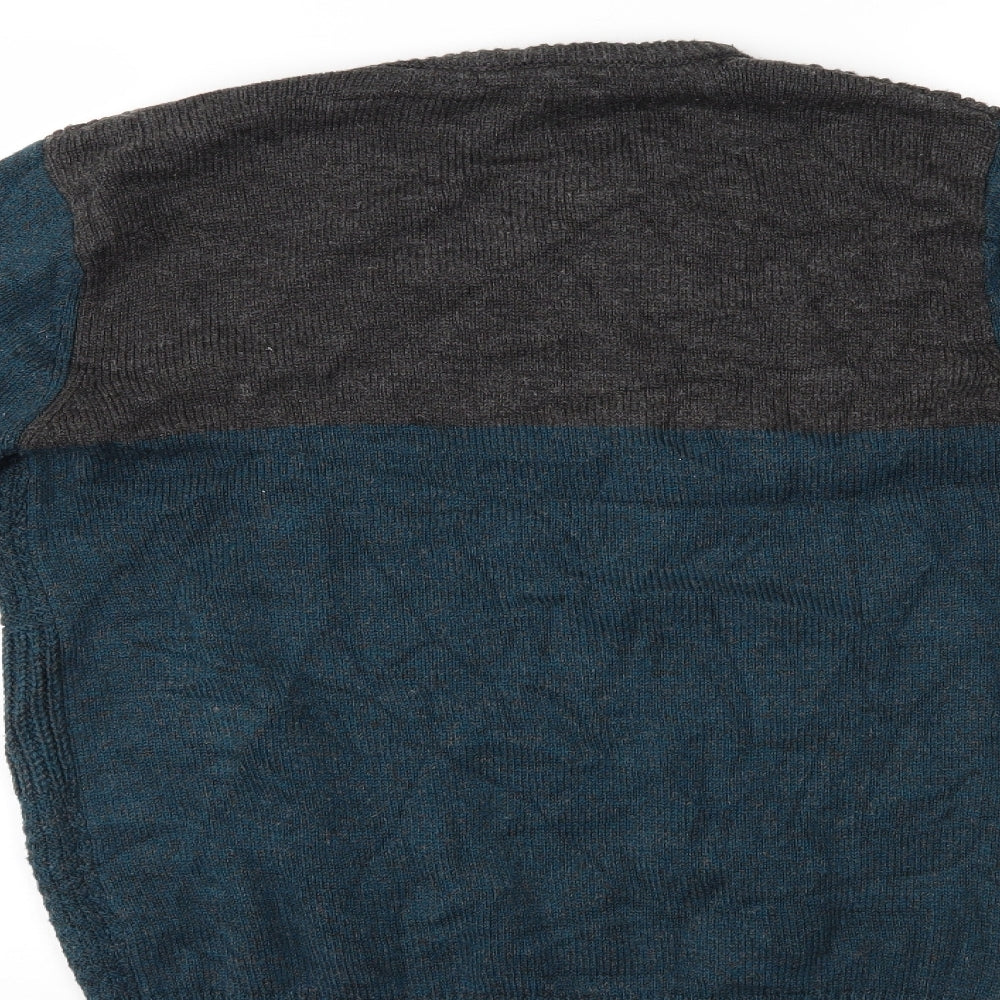 Primark Mens Blue Pullover Jumper Size S