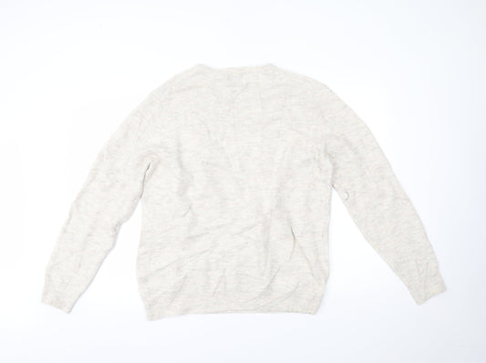 Burton Mens Ivory Pullover Jumper Size L