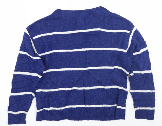 Womens UK Size S H&M Blue Pullover Jumper