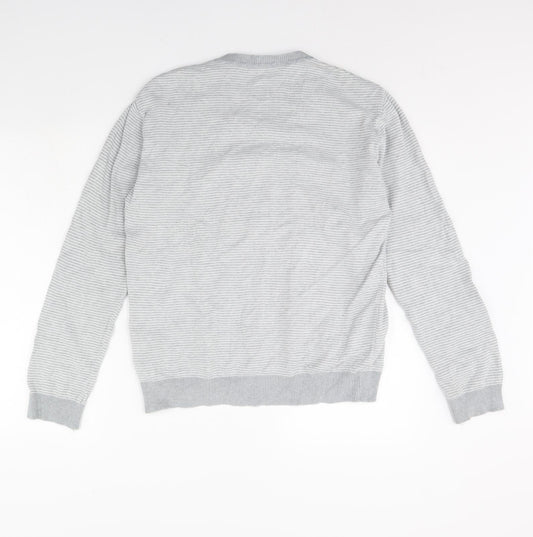 Womens UK Size M River Island Grey Pullover Jumper