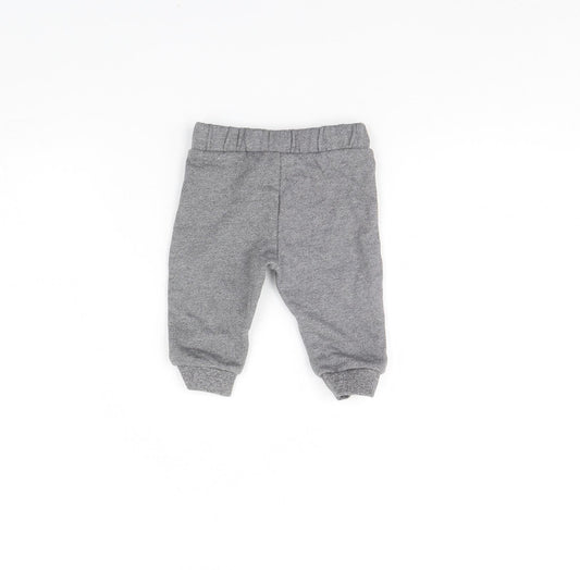 Fred & flo Baby Grey Jogger Trousers Size 3-6 Months